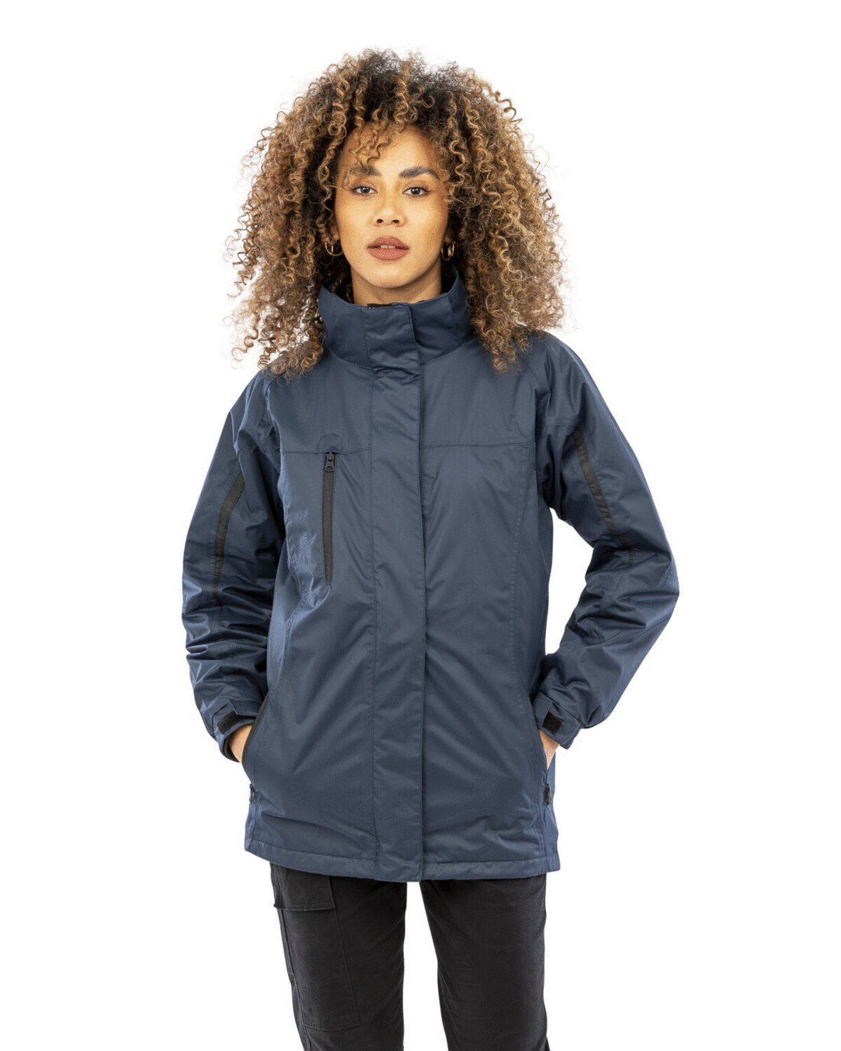 RS400F-LADIES 3-IN-1 JOURNEY JACKET WITH SOFTSHELL INNER