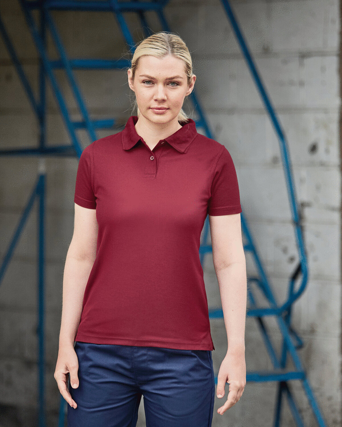 RX105F-LADIES PRO POLYESTER POLO