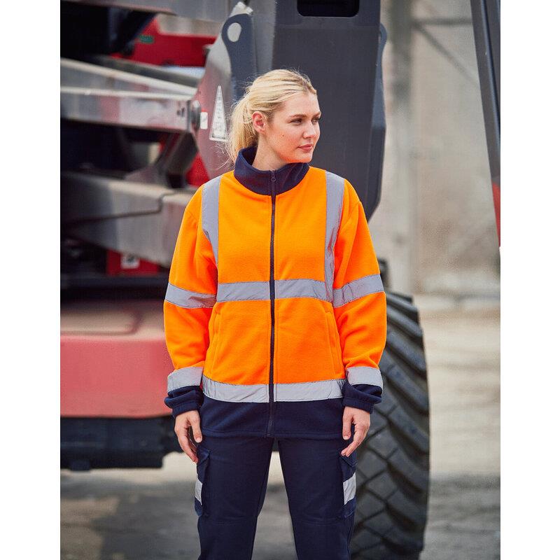 Pro RTX High Visibility HV FULL ZIP FLEECE