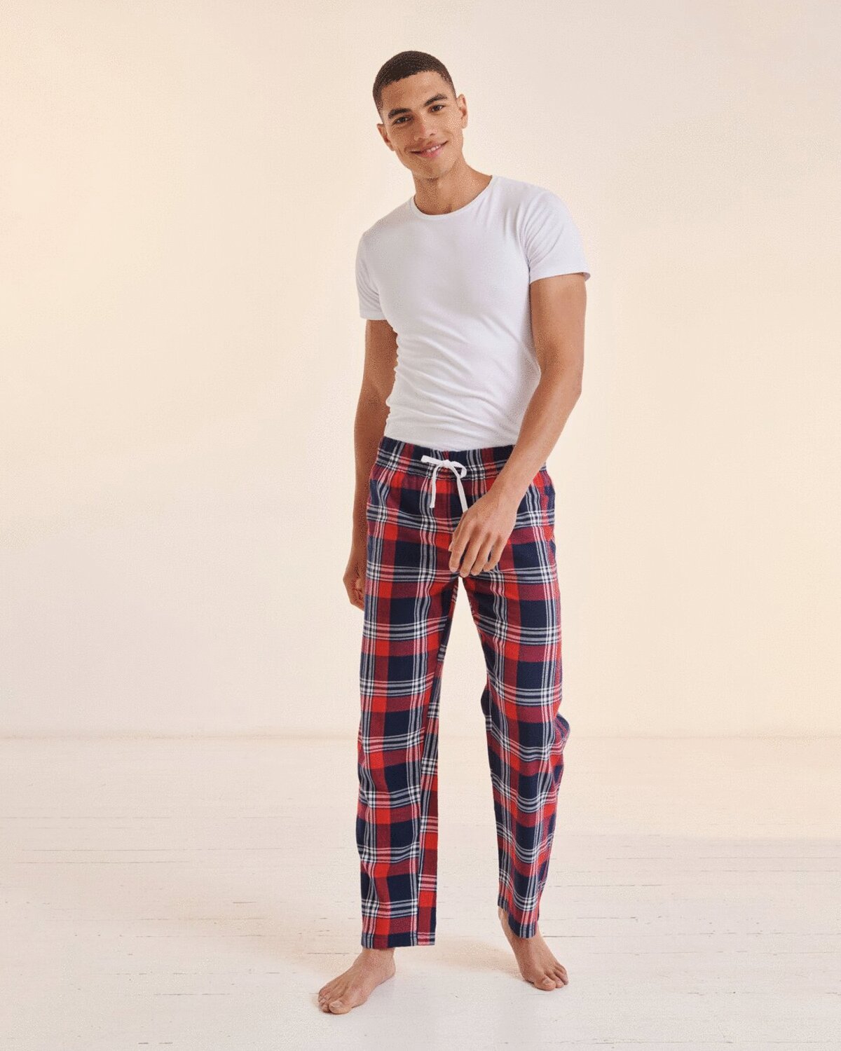 MENS TARTAN LOUNGE PANTS