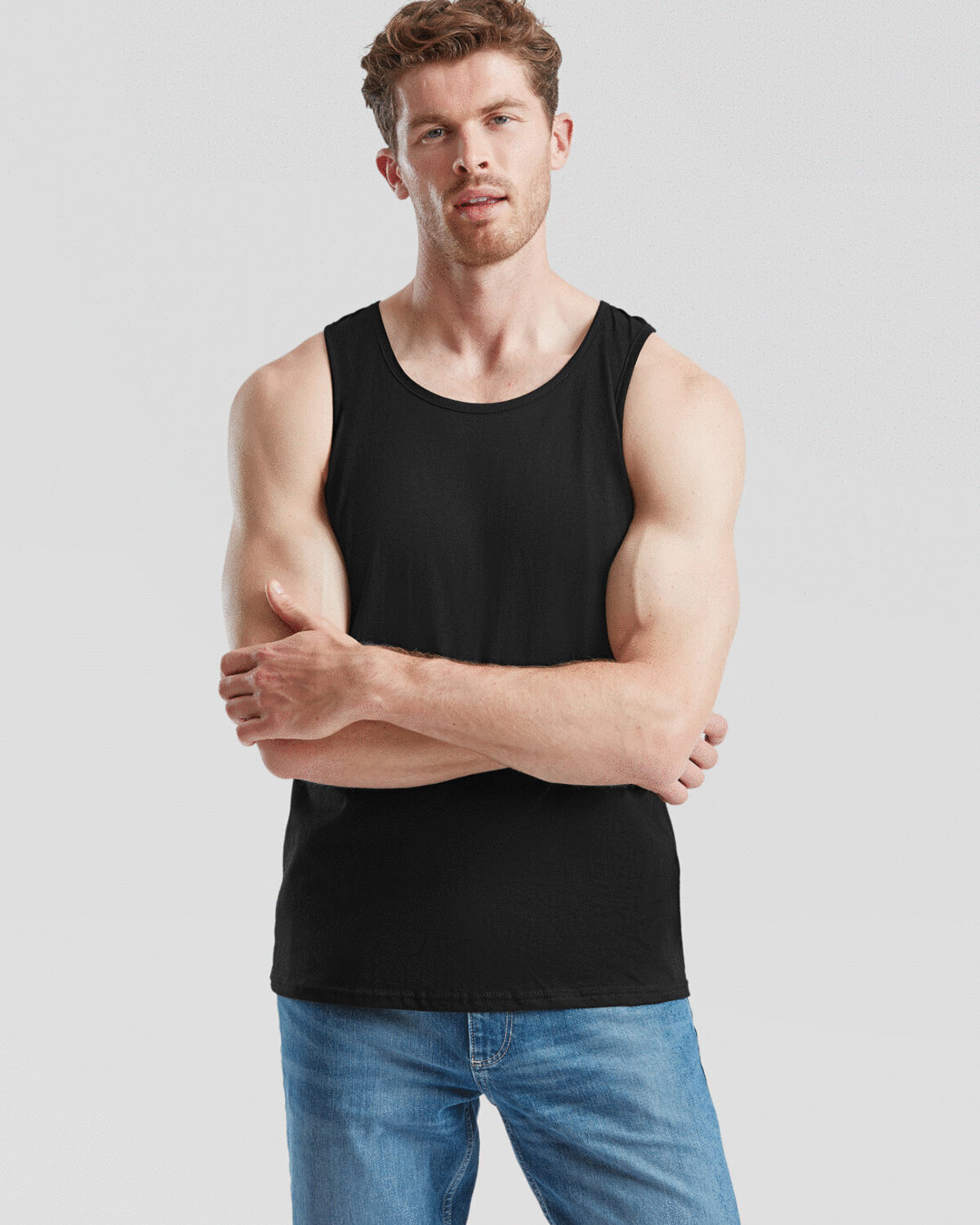 SS018M-VALUEWEIGHT ATHLETIC VEST