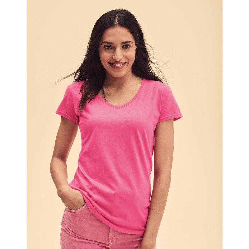 Fruit of the Loom LADIES ICONIC 150 V NECK T