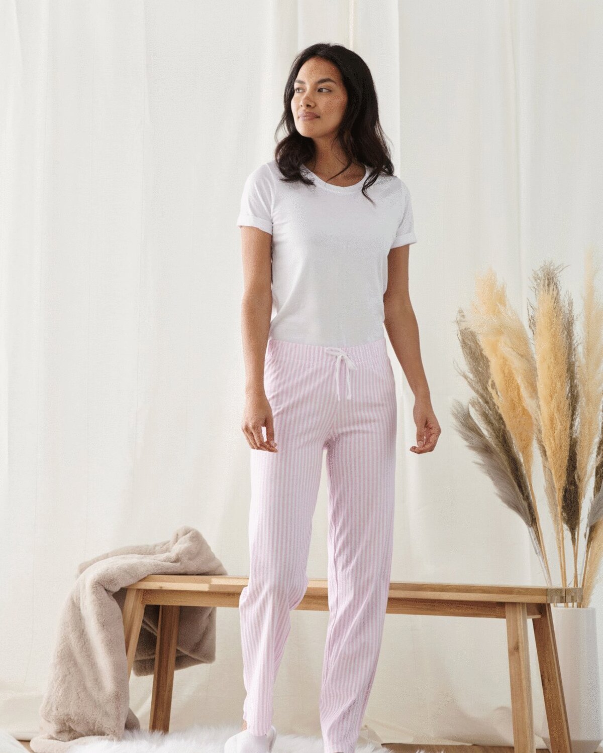 TC053M-LONG PANT PJ SET IN A BAG