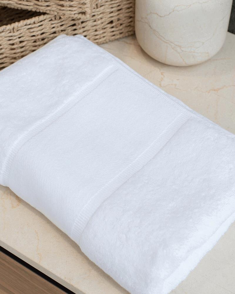 TC504M - ORGANIC BATH TOWEL WITH PRINTABLE BORDER