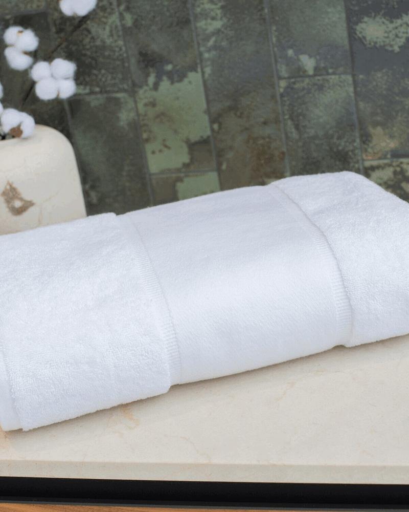 TC506M - ORGANIC BATH SHEET WITH PRINTABLE BORDER