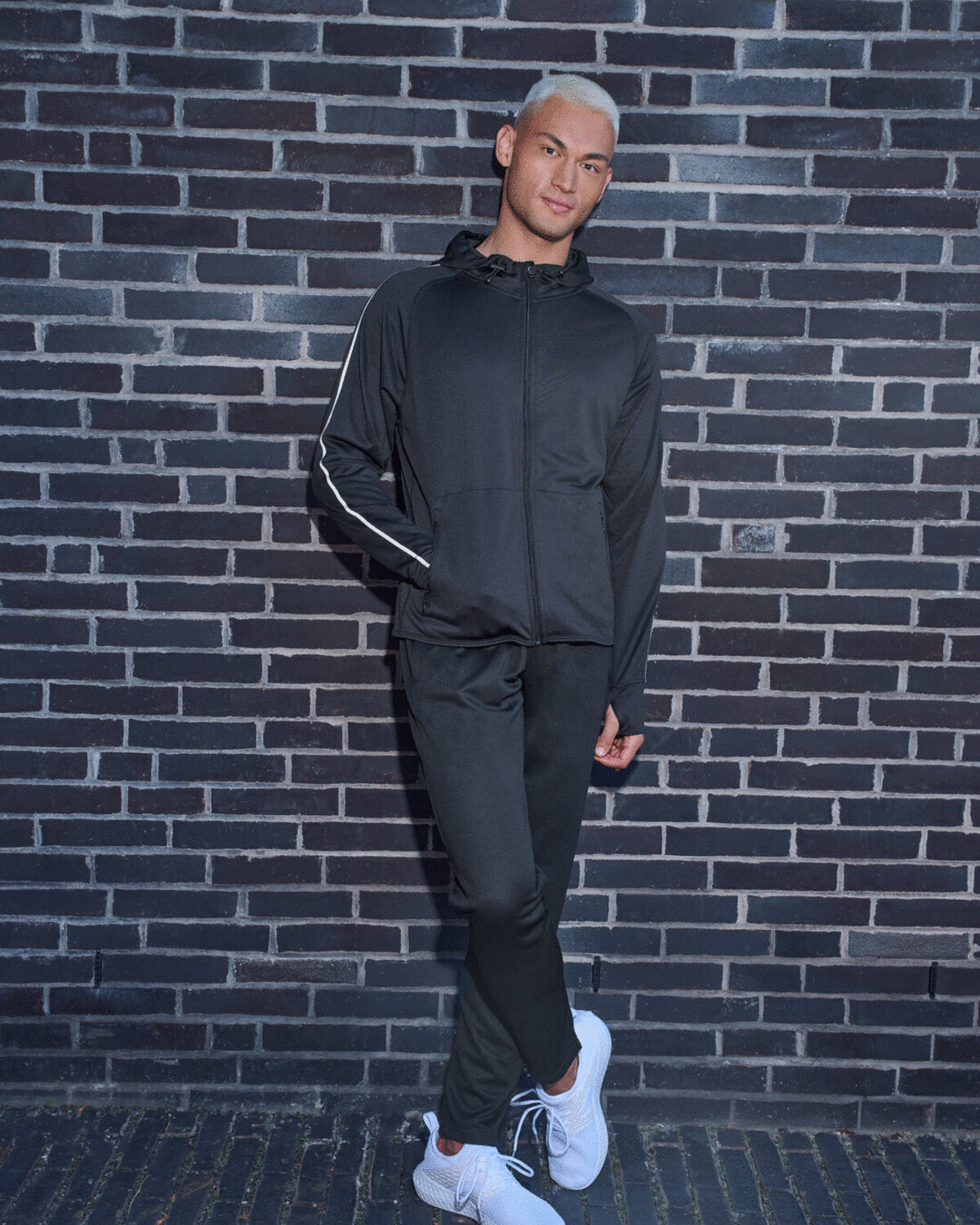 TL550M-MENS HOODIE WITH REFLECTIVE TAPE