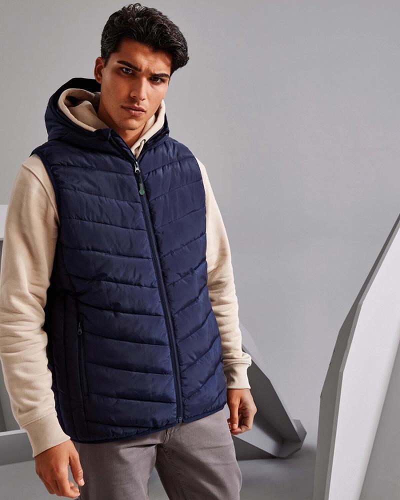 TS047M - TAURUS RECYCLED PADDED BODYWARMER