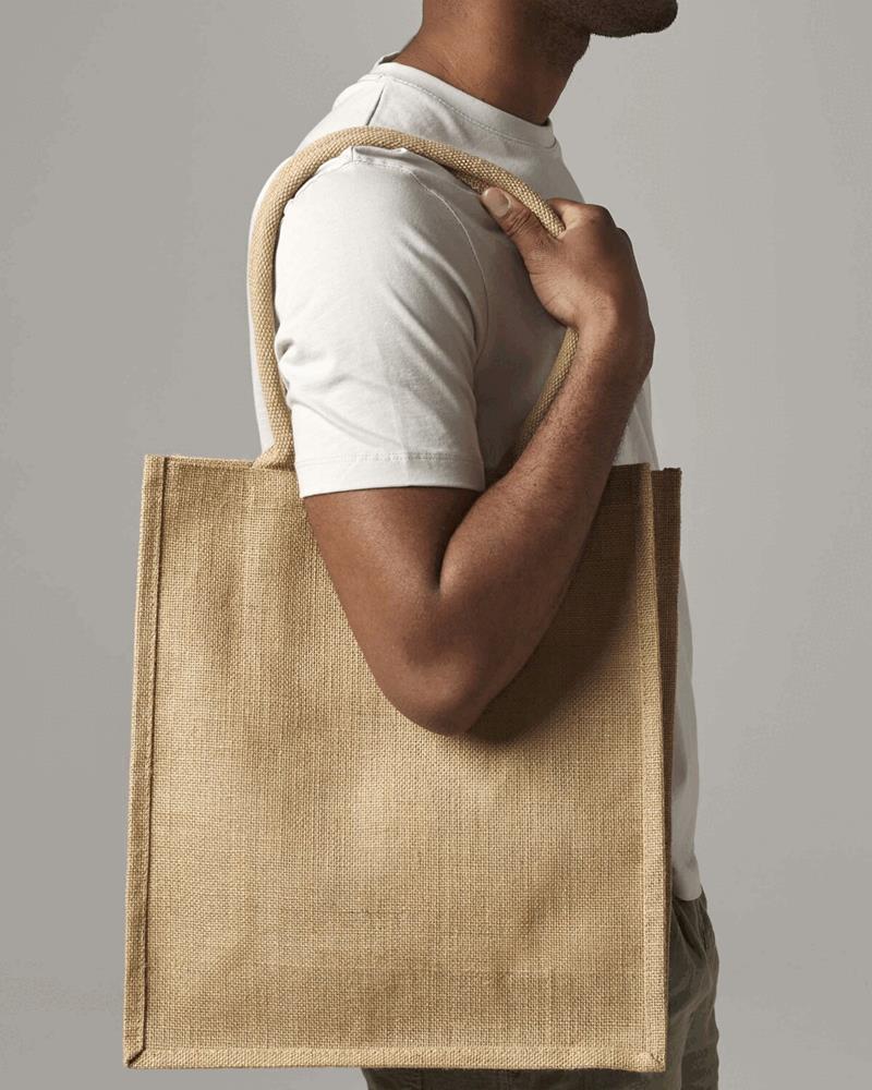 W409M - JUTE BOUTIQUE SHOPPER