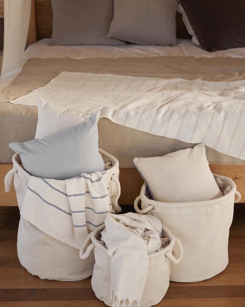 W580M - HEAVY CANVAS STORAGE TRUG