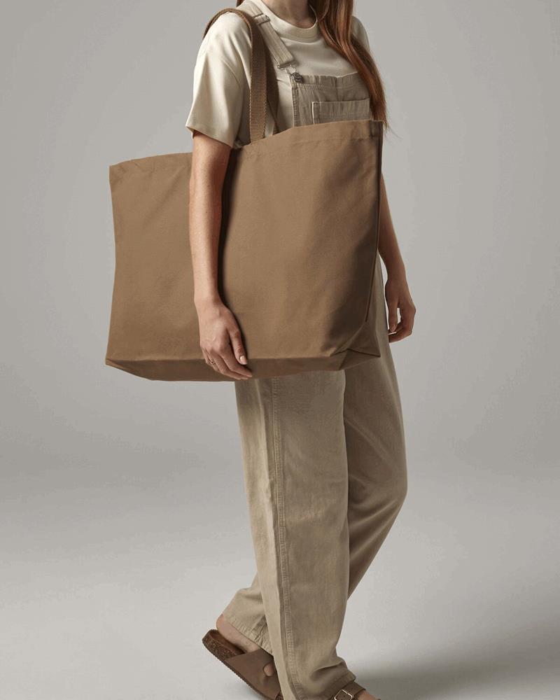 W696M - CANVAS OVERSIZED TOTE BAG