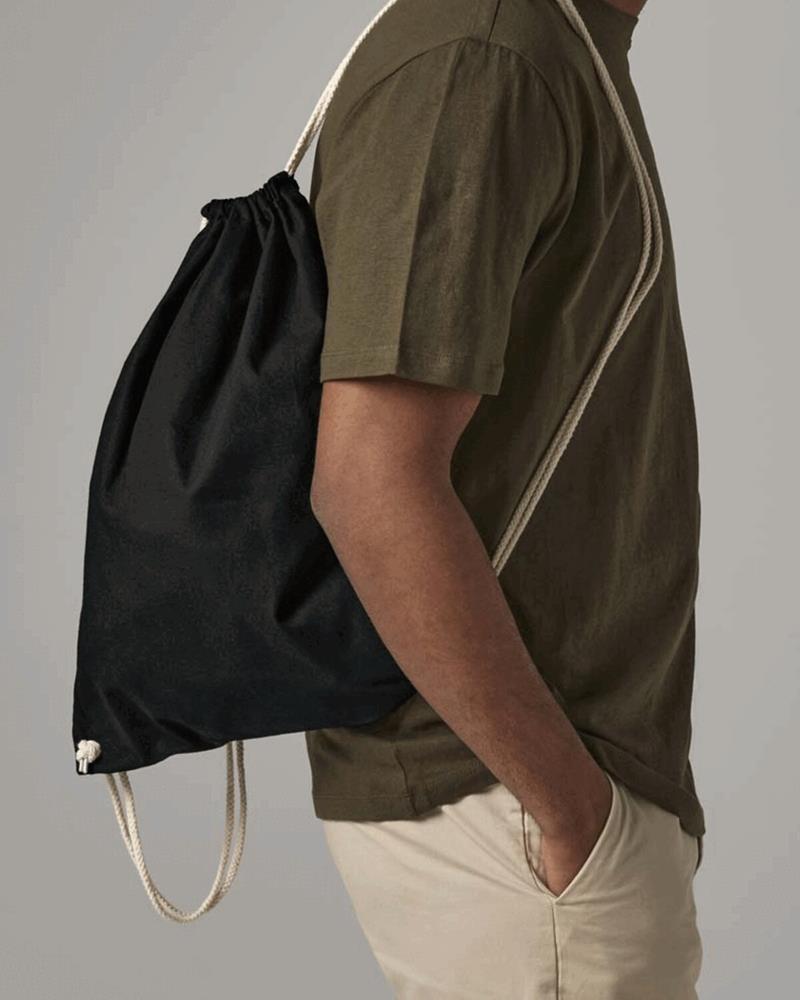 W910M - RECYCLED COTTON GYMSAC