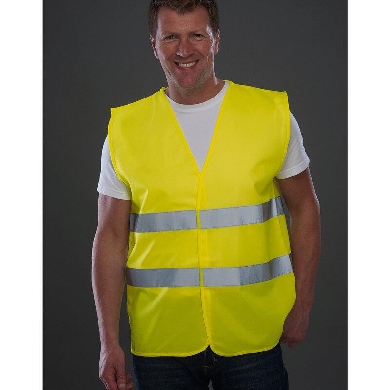 Yoko HI-VIS TWO BANDS WAISTCOAT