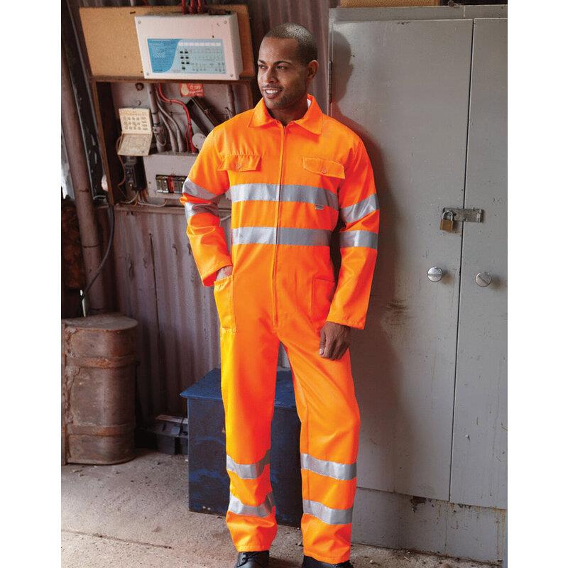 Yoko HI-VIS POLYCOTTON COVERALLS