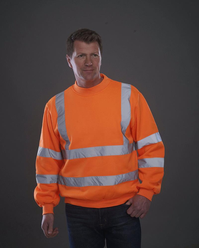 YK030M - HI-VIS SWEATSHIRT