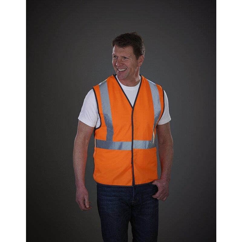 Yoko HI-VIS RAILWAY WAISTCOAT
