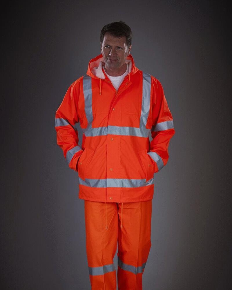 YK036M - HI-VIS SOFT FLEX U-DRI JACKET