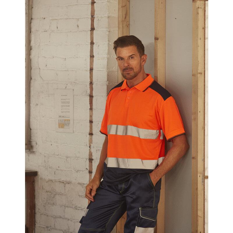 Yoko HI-VIS 2 TONE POLOS