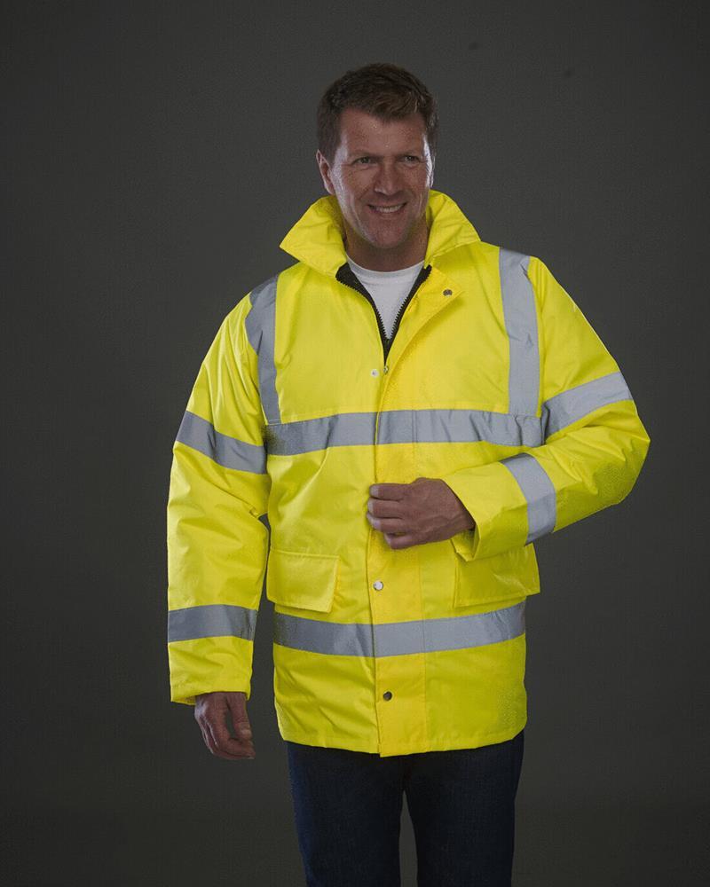 YK045M - HI-VIS CLASSIC MOTORWAY JACKET