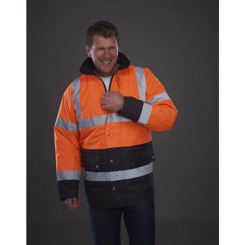 Yoko HI VIS 2 TONE MOTORWAY JACKET
