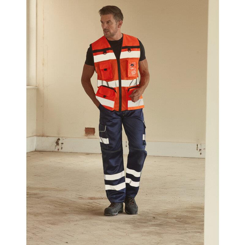 Hi Vis Rip Stop Tool Vest