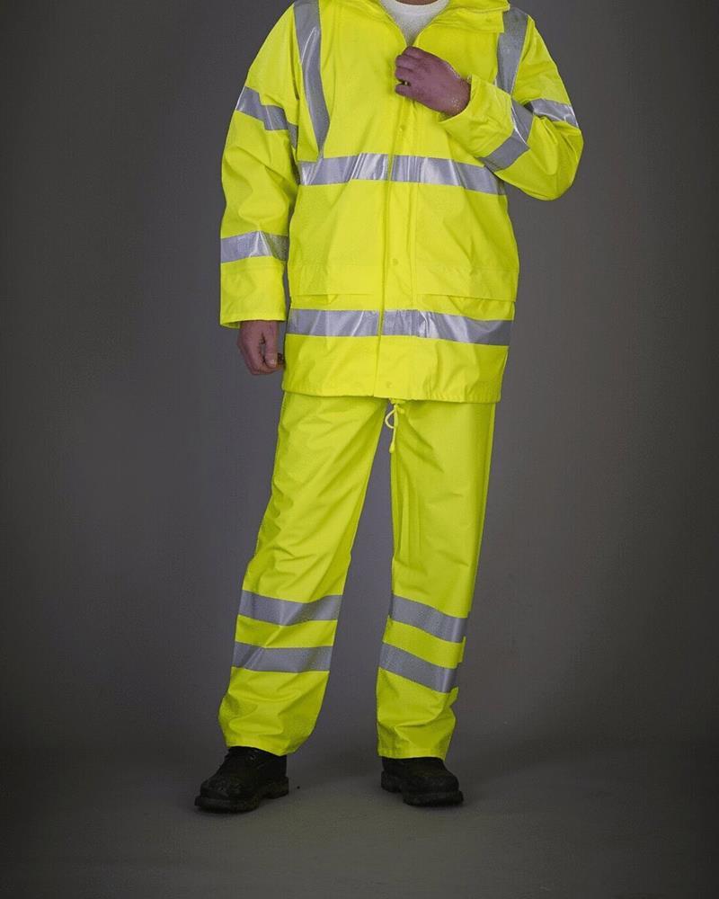 YK060M - HI-VIS SOFT FLEX U-DRI TROUSER