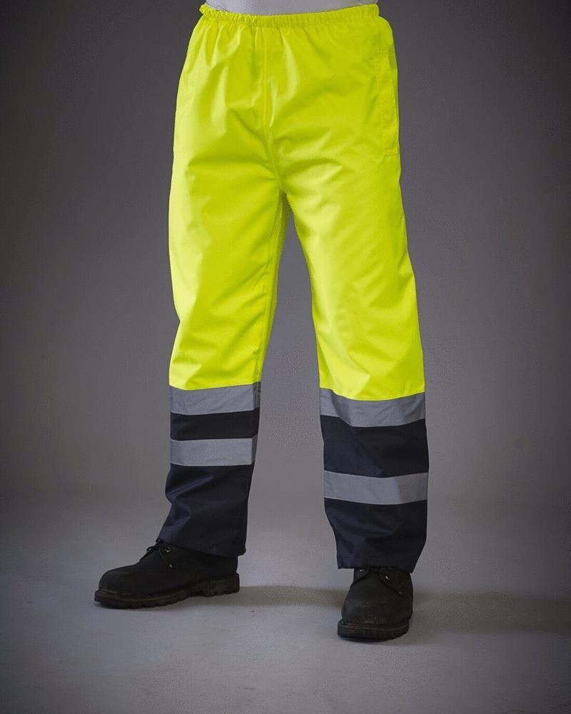 YK072M - TWO TONE WATERPROOF OVERTROUSERS